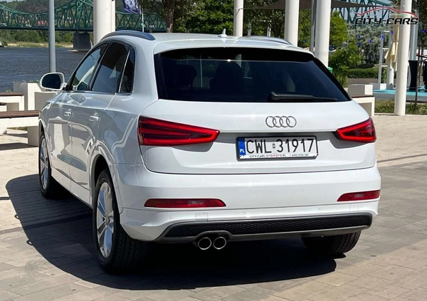 Audi Q3 cena 68900 przebieg: 218000, rok produkcji 2014 z Gorzów Wielkopolski małe 781